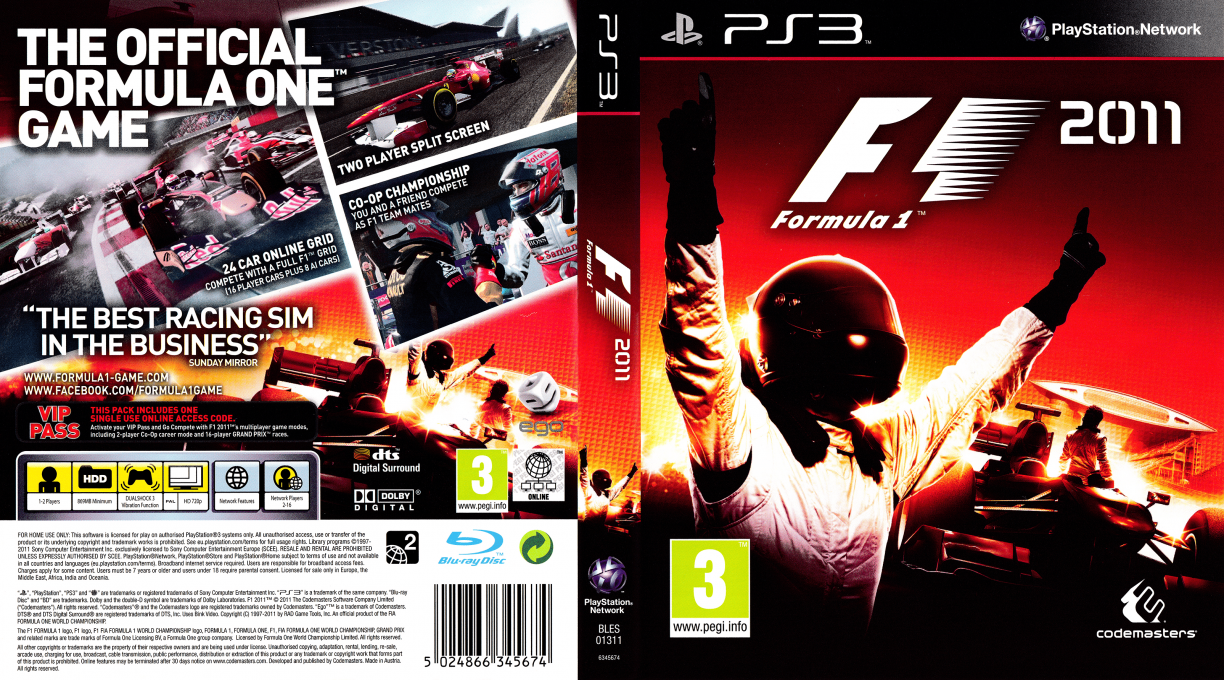 F1 2011 — box-texture (EU)