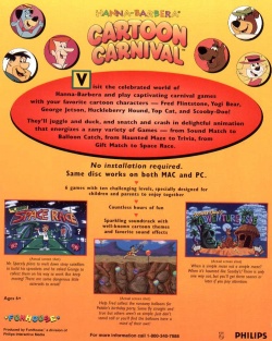 Hanna-Barbera Cartoon Carnival — box-2D-back (WOR)