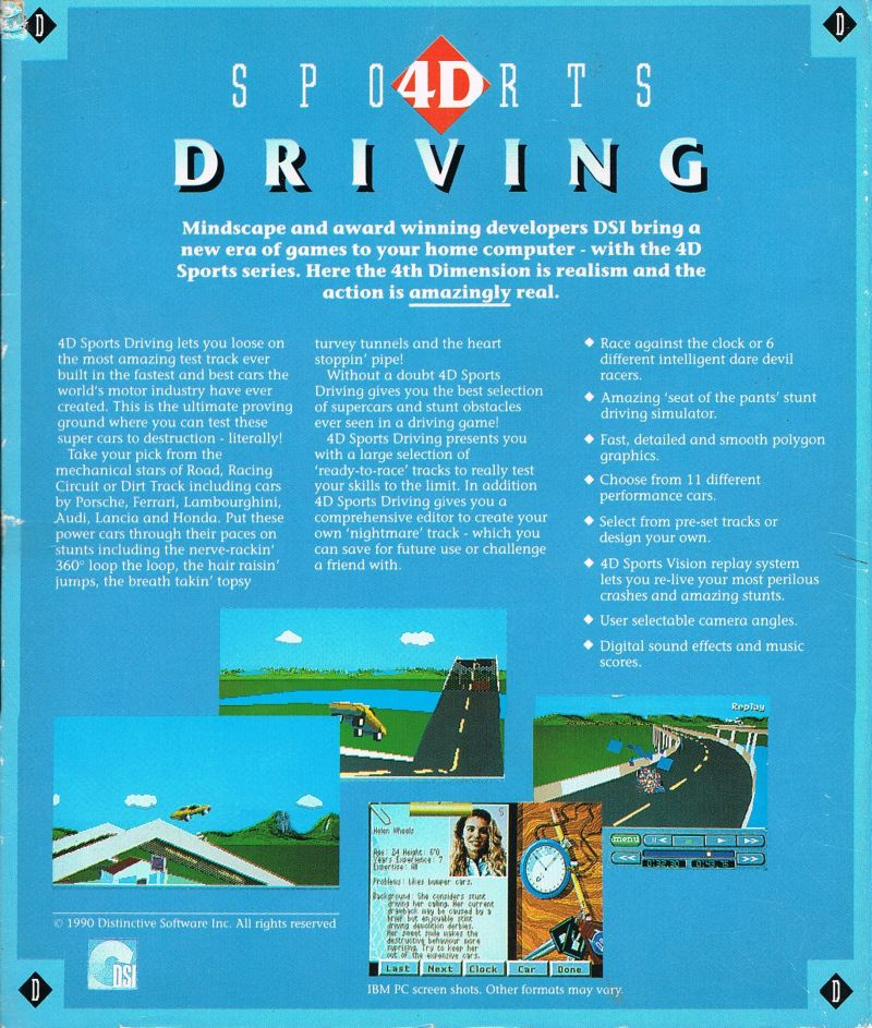 4D Sports Driving — box-2D-back (EU)