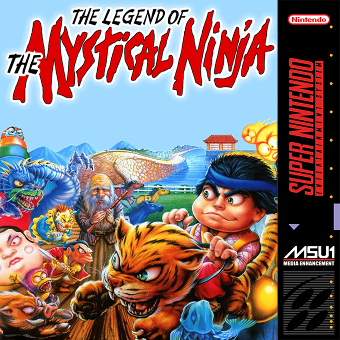 The Legend of the Mystical Ninja box art