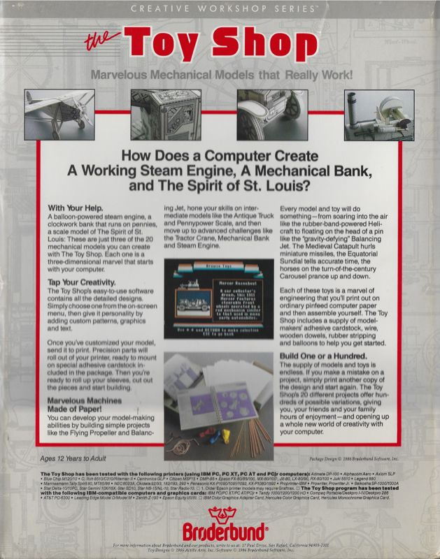 Toy Shop, The — box-2D-back (US)
