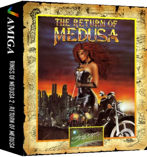 Rings of Medusa II - The Return of Medusa — box-3D (EU)