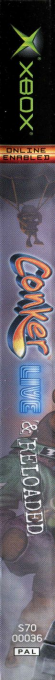 Conker - Live & Reloaded — box-2D-side (AU)