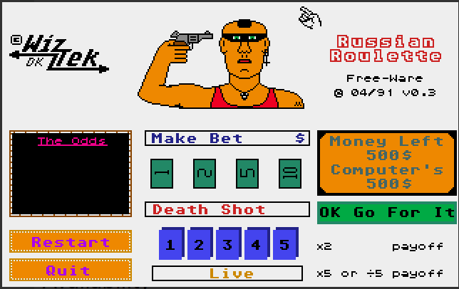 Russian Roulette — ss (WOR)