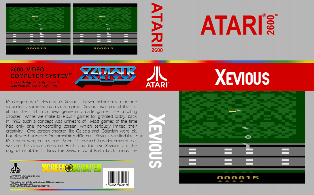 Xevious — box-texture (SS)
