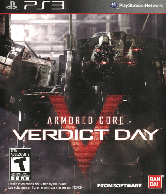 Armored Core - Verdict Day box art