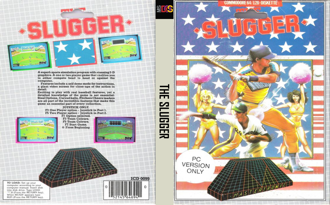 Slugger, The — box-texture (US)