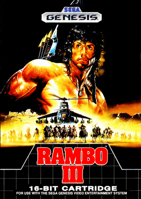 Rambo 3 box art