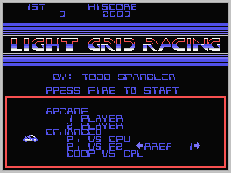 Light Grid Racing — sstitle (WOR)