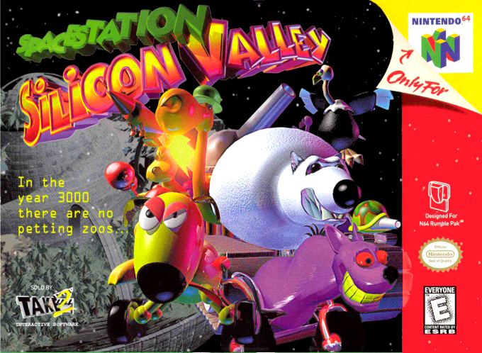SpaceStation Silicon Valley box art