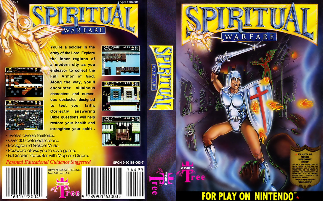 Spiritual Warfare — box-texture (US)