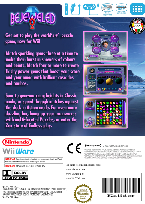 Bejeweled 2 — box-2D-back (EU)