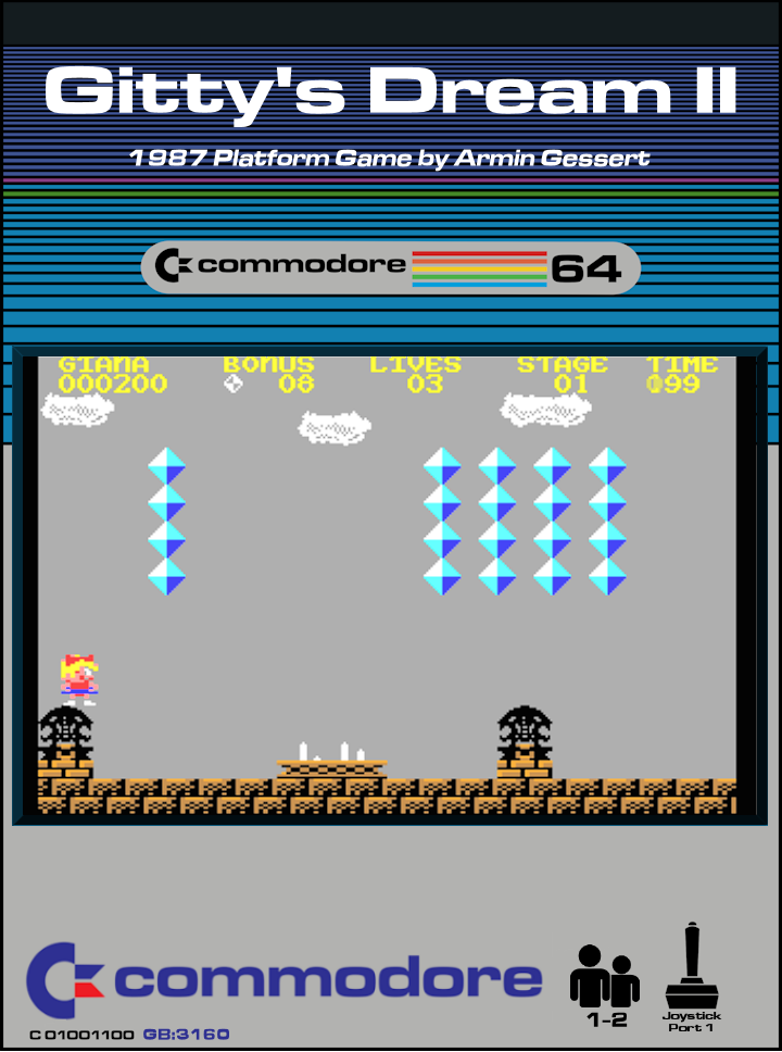 Gitty's Dream II box art