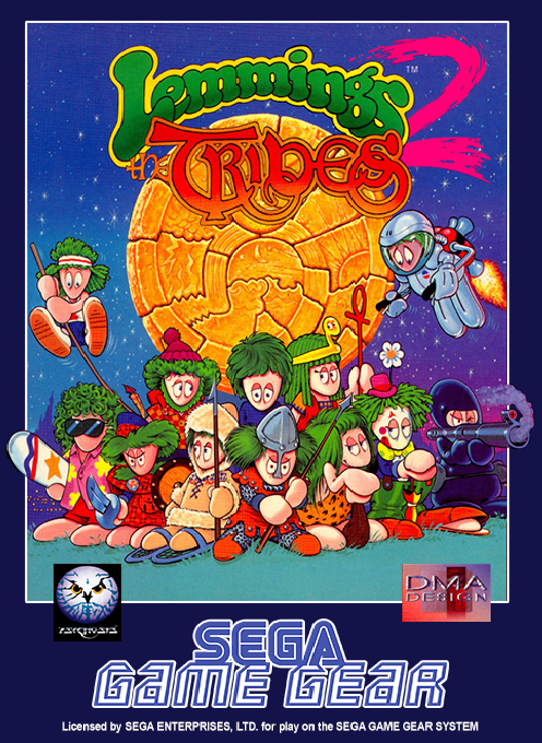 Lemmings 2 - The Tribes box art