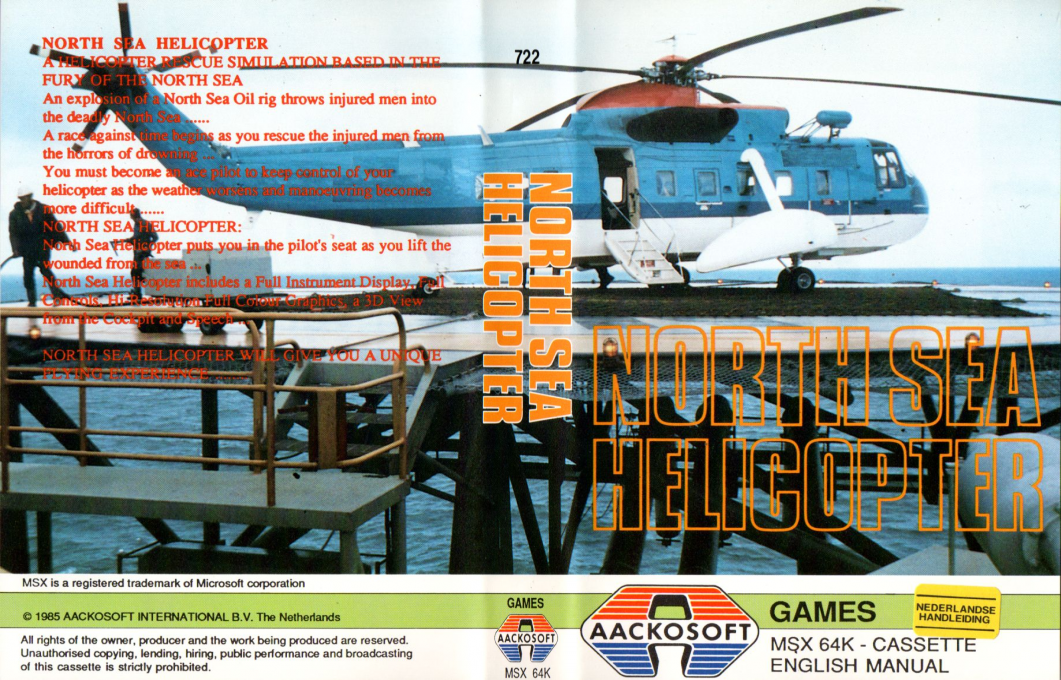 North Sea Helicopter — box-texture (NL)