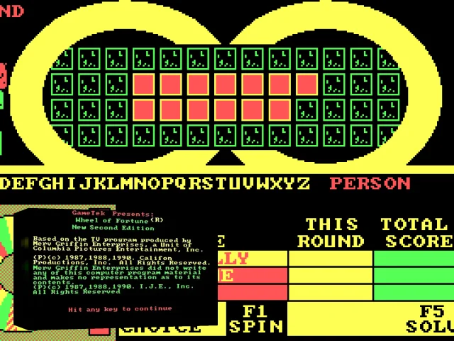 Wheel of Fortune - Second Edition — mixrbv2 (WOR)
