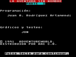 Aventura Sin Nombre, La — sstitle (WOR)