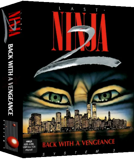 Last Ninja 2 - Back With a Vengeance — box-3D (EU)