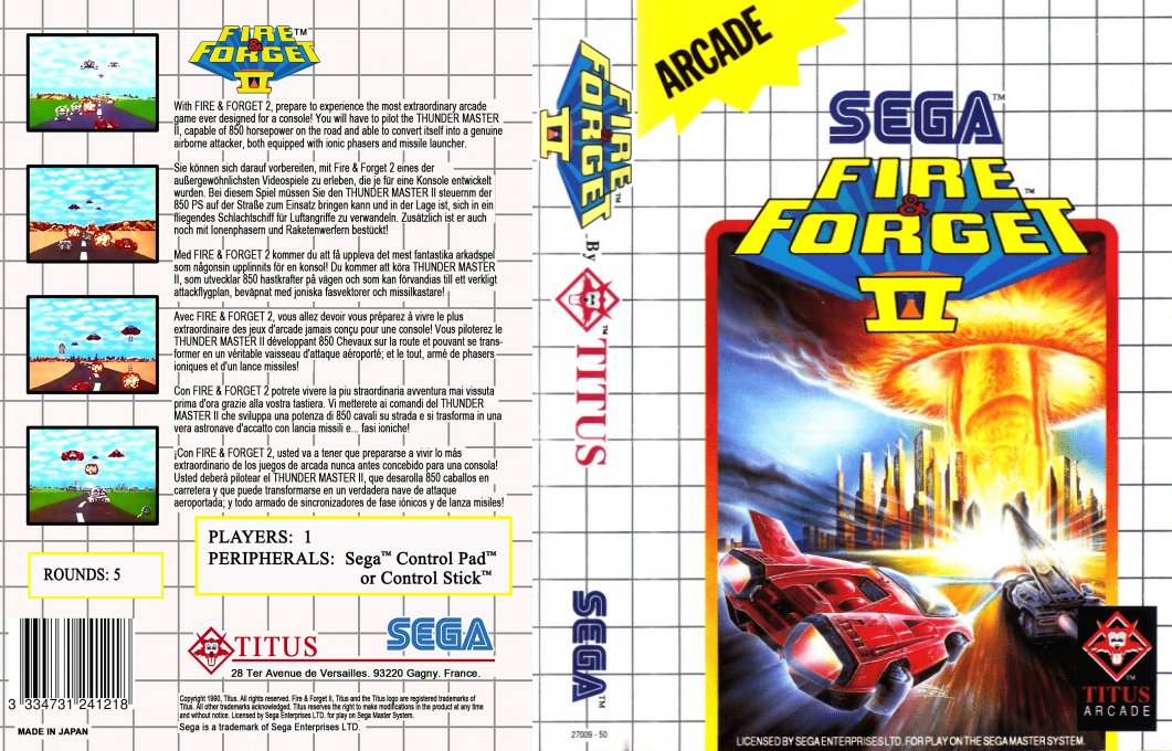 Fire And Forget 2 — box-texture (EU)