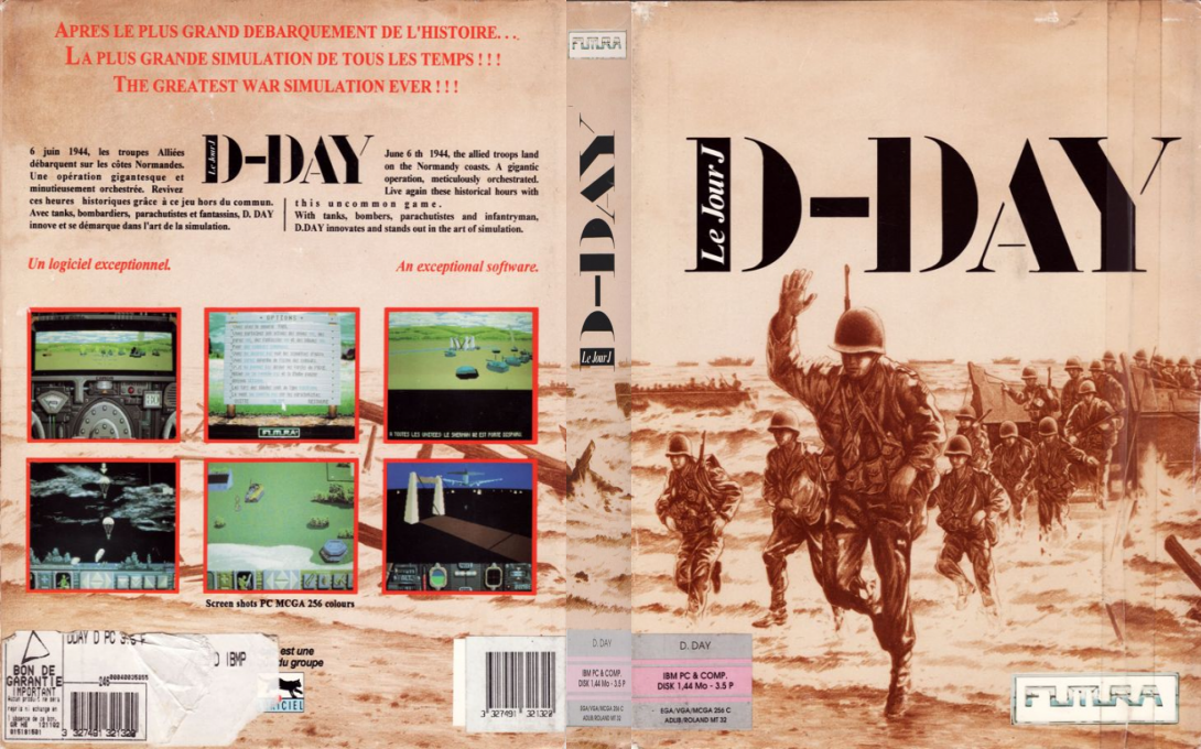 D-day — box-texture (EU)