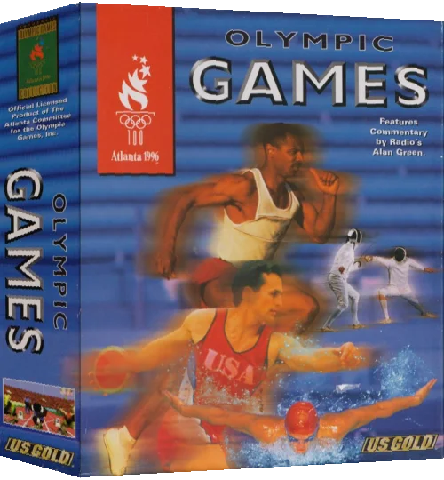 Olympic Games - Atlanta 1996 — box-3D (EU)