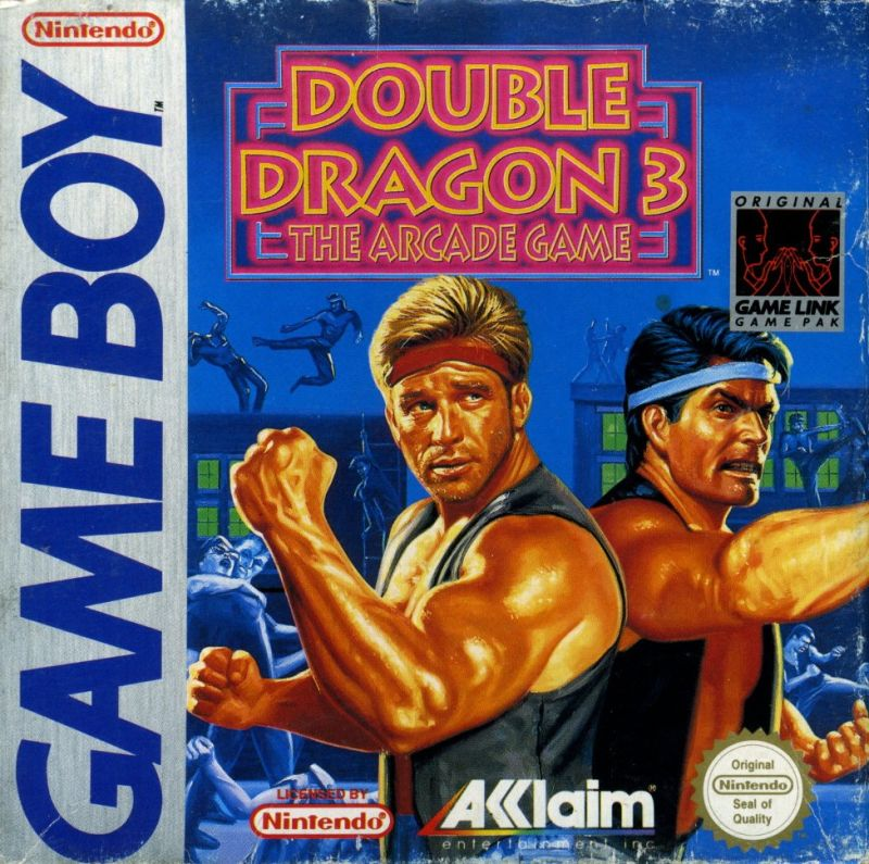 Double Dragon 3 : The Arcade Game — box-2D (EU)