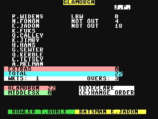 Cricket Captain — ss (WOR)
