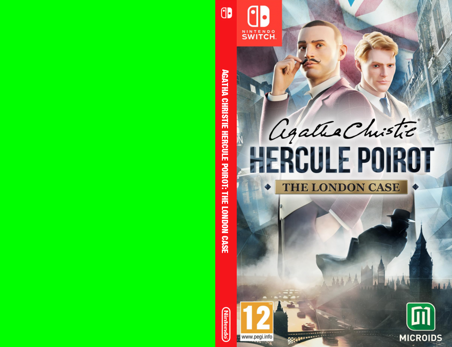 Agatha Christie Hercule Poirot - The London Case — box-texture (EU)