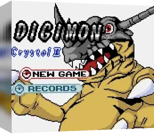 Digimon Crystal II — box-3D (US)