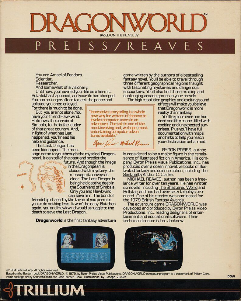 Dragonworld — box-2D-back (US)