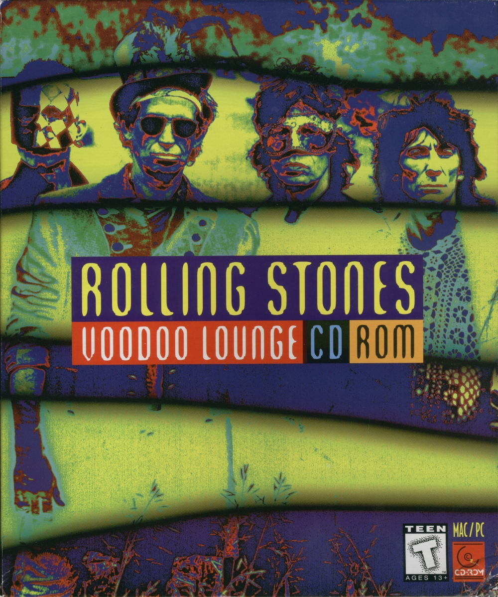 Rolling Stones Voodoo Lounge CD-ROM box art