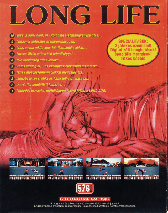 Long Life — box-2D-back (HU)