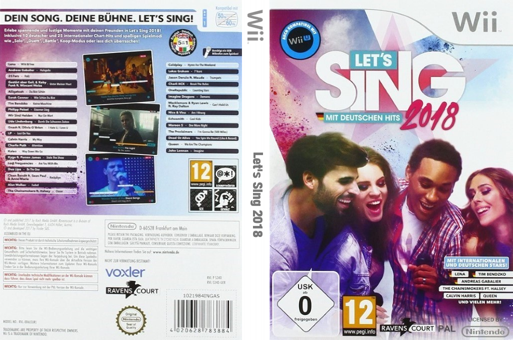 Let's Sing 2018 — box-texture (DE)