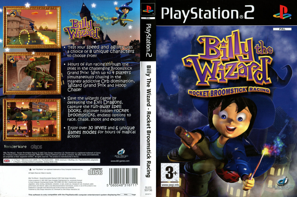 Billy The Wizard - Rocket Broomstick Racing — box-texture (EU)