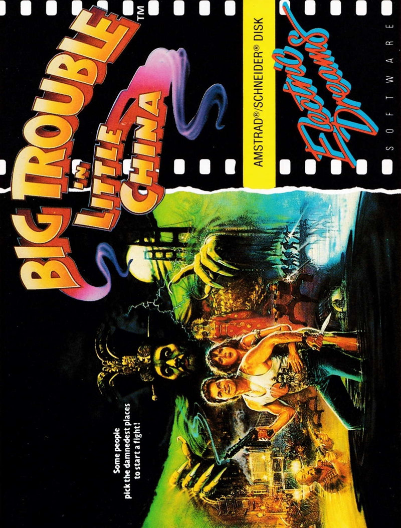 Big Trouble In Little China box art