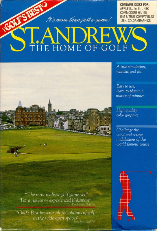 Golf's Best - St. Andrews - The Home of Golf box art