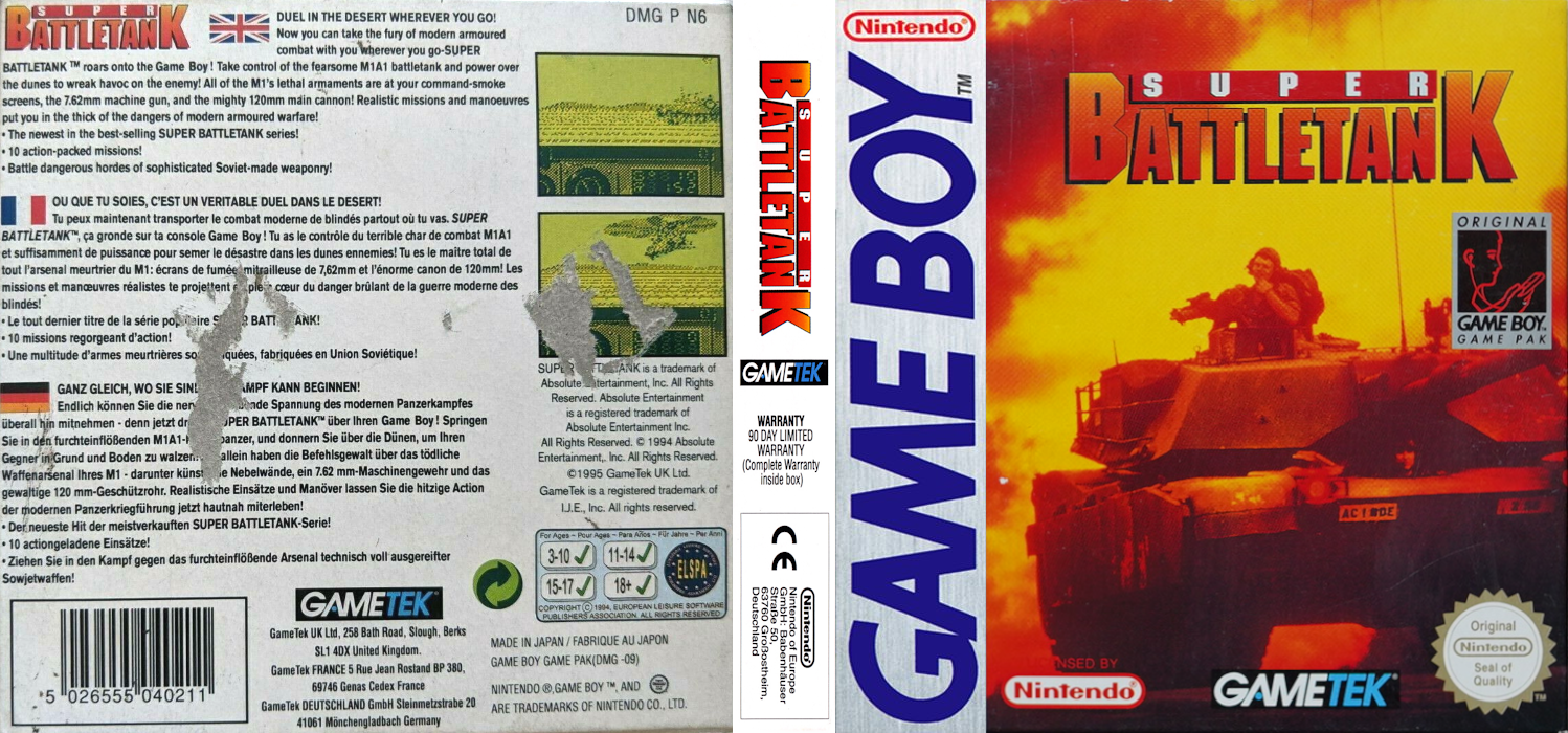 Super Battletank - War In The Gulf — box-texture (EU)