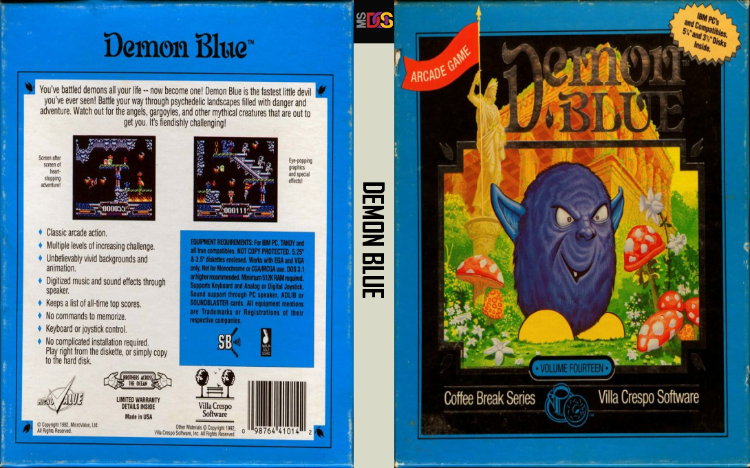 Demon Blue — box-texture (US)