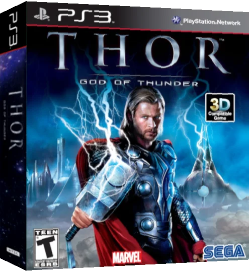 Thor - God of Thunder — box-3D (US)