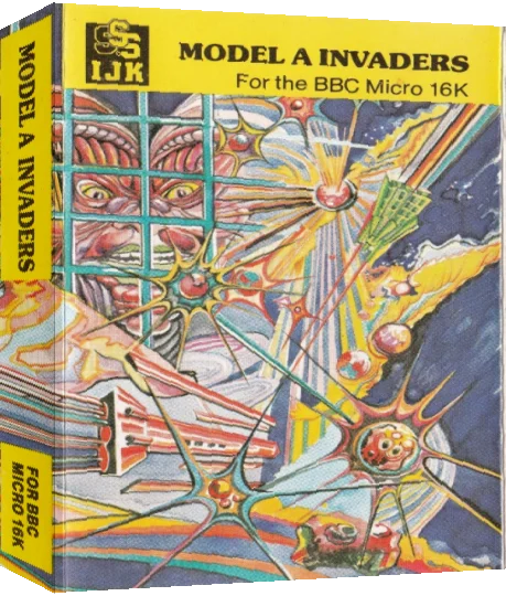 Model A Invaders — box-3D (EU)