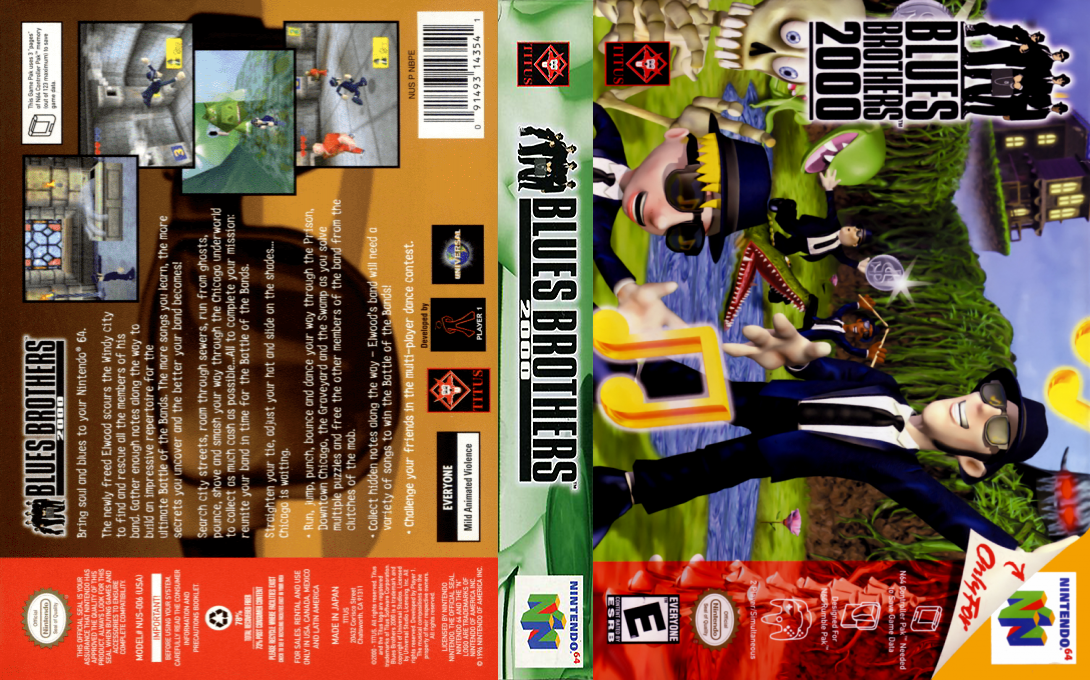 Blues Brothers 2000 — box-texture (US)