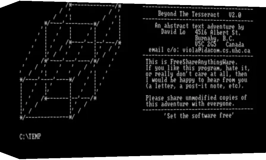 Beyond the Tesseract — box-3D (WOR)
