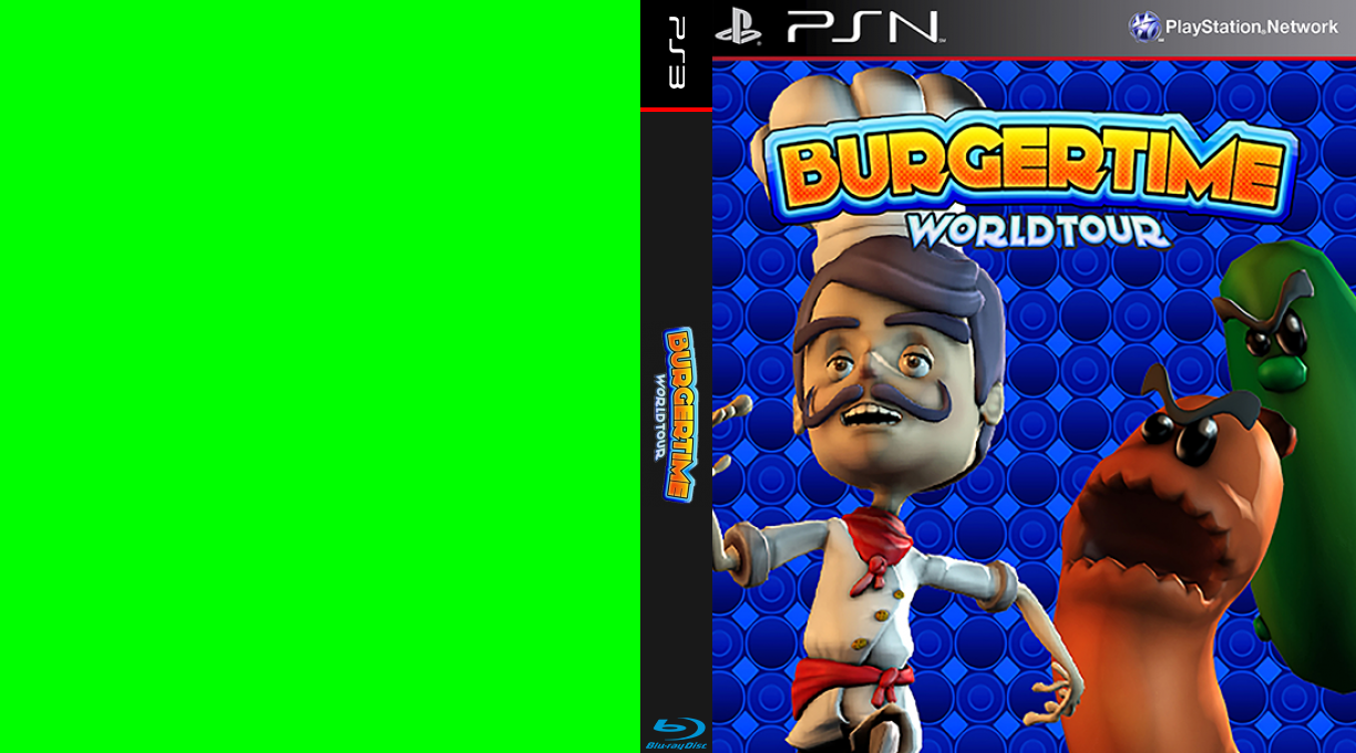 BurgerTime World Tour — box-texture (WOR)