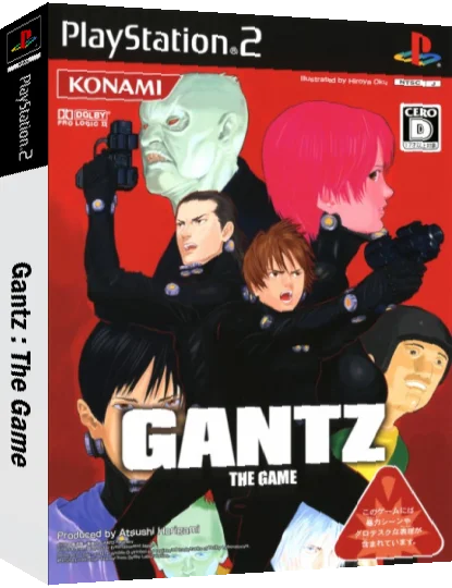 Gantz - The Game — box-3D (JP)