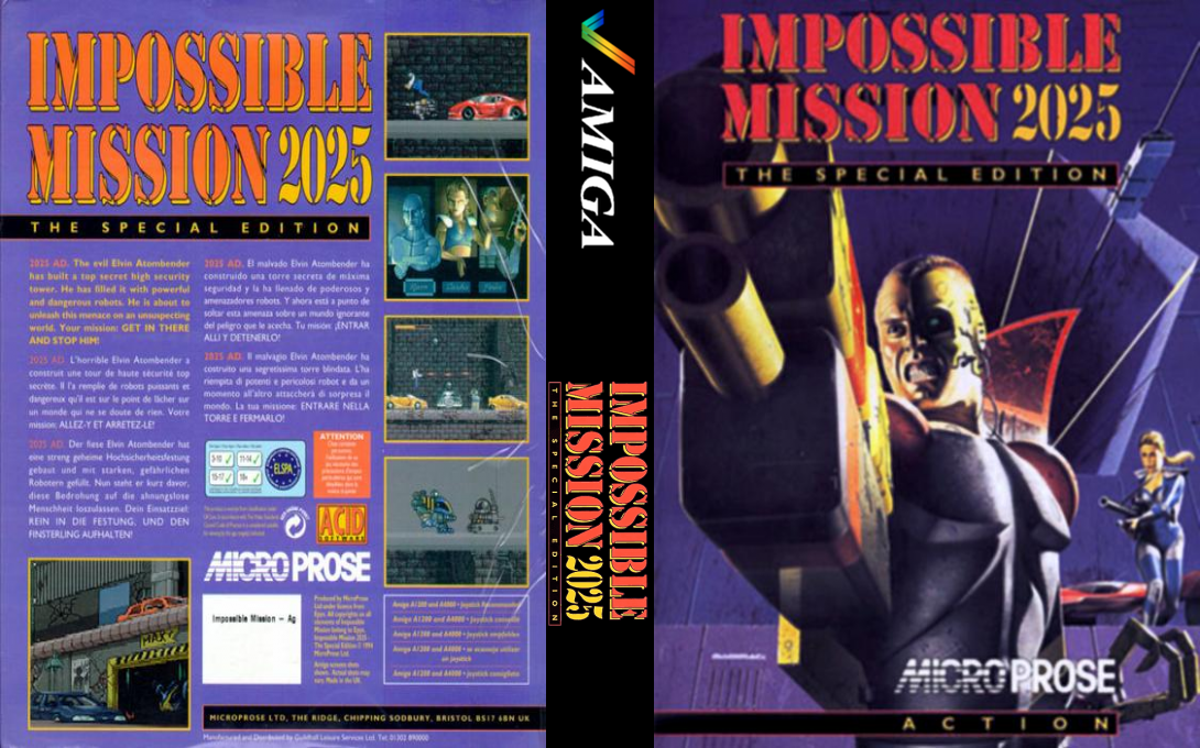 Impossible Mission 2025 - The Special Edition — box-texture (EU)