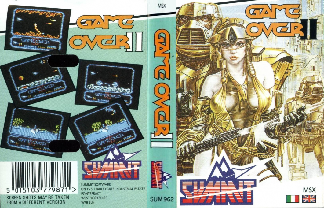 Game Over 2 — box-texture (EU)