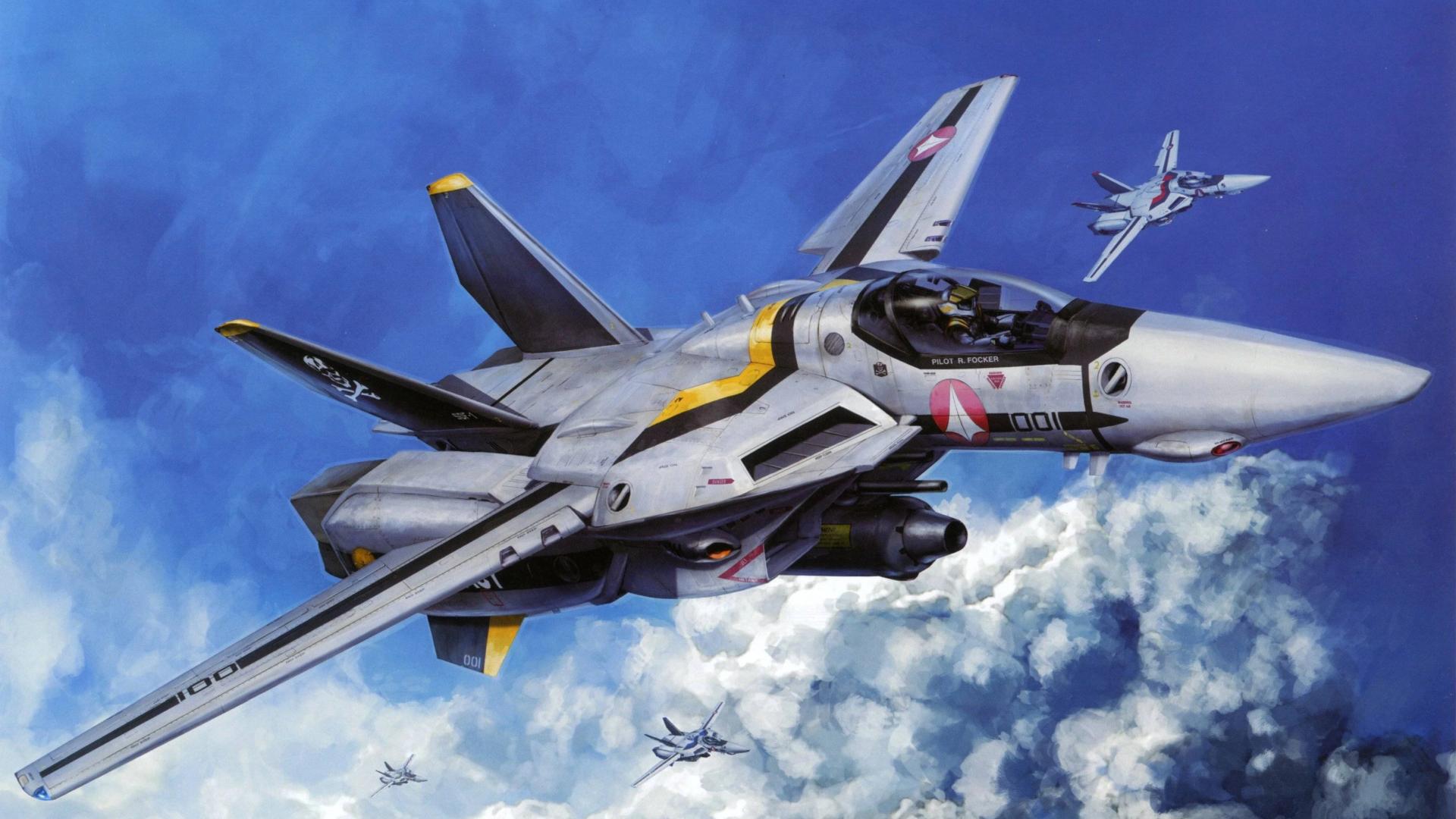 Choujikuu Yousai Macross Countdown — fanart