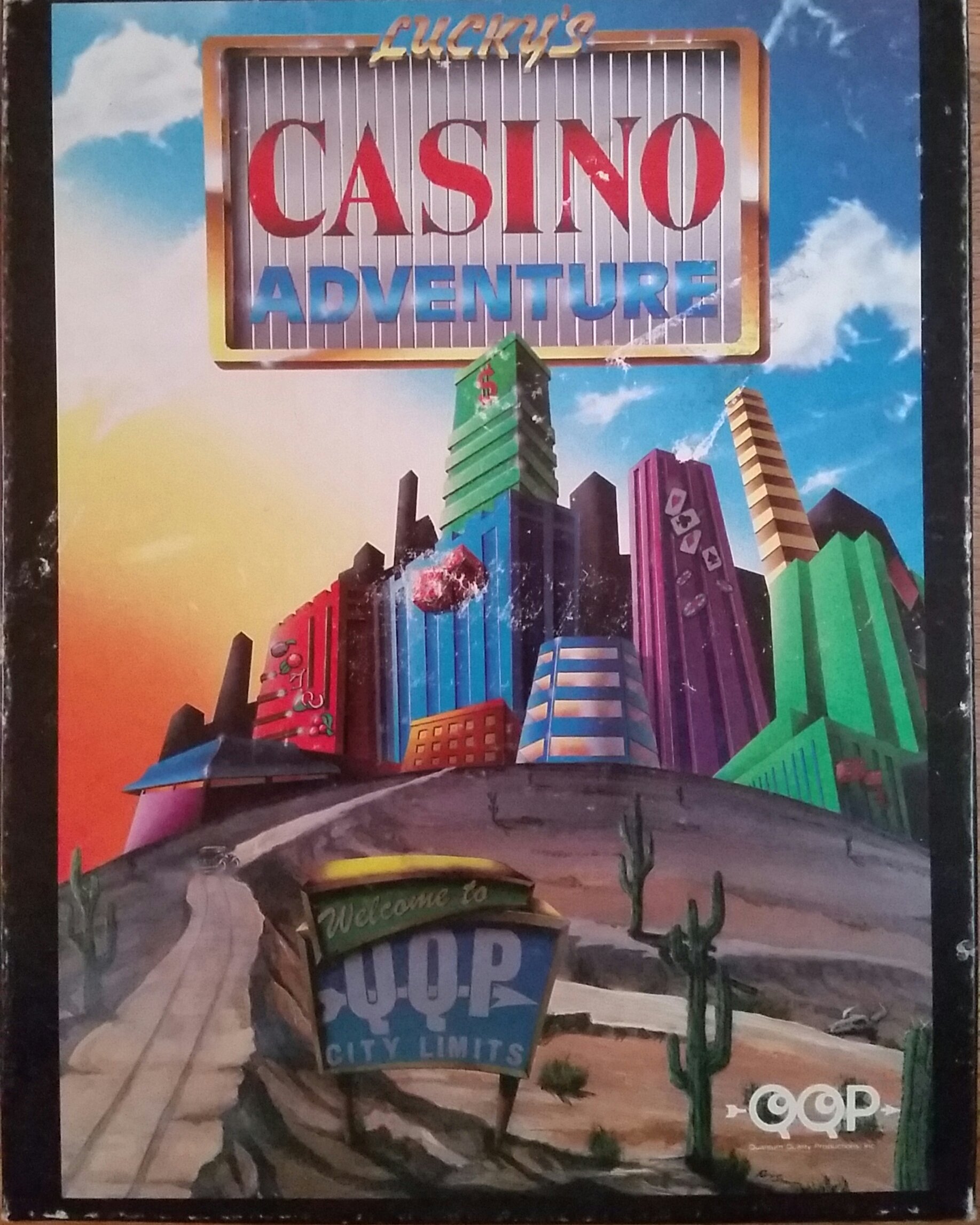 Lucky's Casino Adventure box art