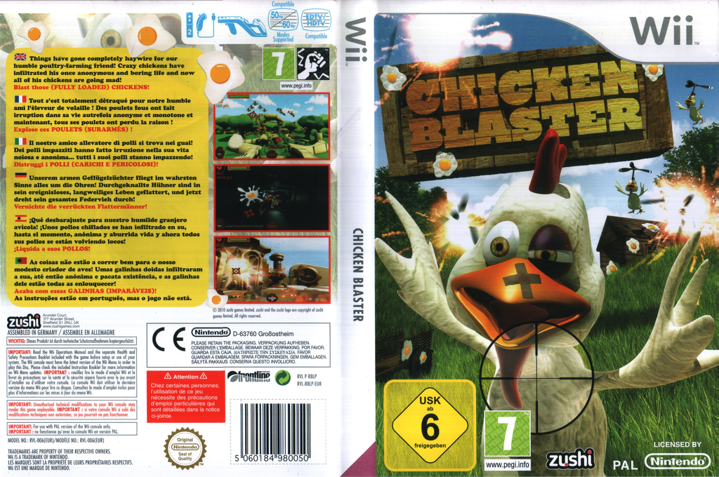 Chicken Blaster — box-texture (DE)