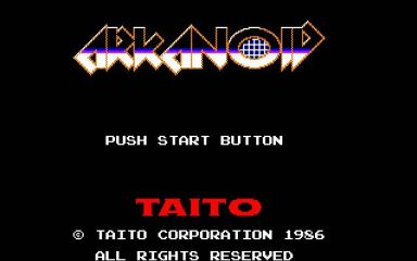 Arkanoid — sstitle (JP)